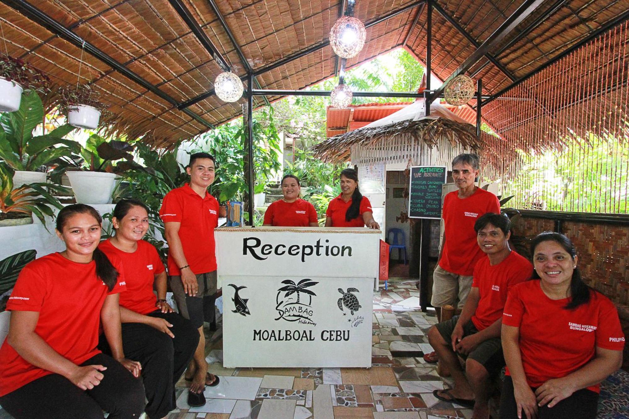 Sambag Hideaway Bungalows Moalboal Exterior photo